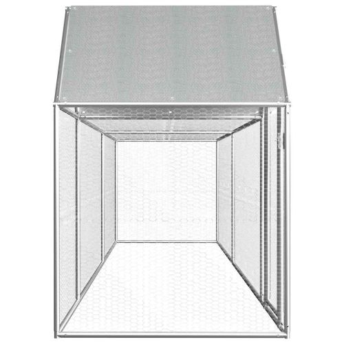Птичарник, 5x1x1,5 м, поцинкована стомана