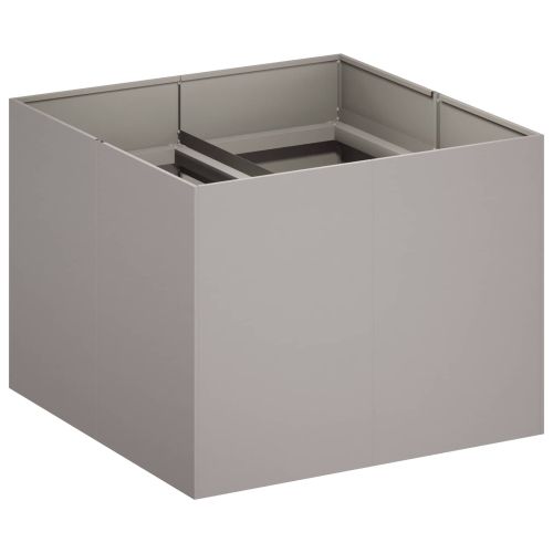 Градинска саксия Ръждясало 80 x 80 x 60 см Кортенова стомана