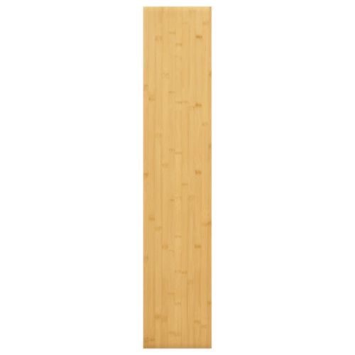 Стенен рафт 100x20x4 см бамбук
