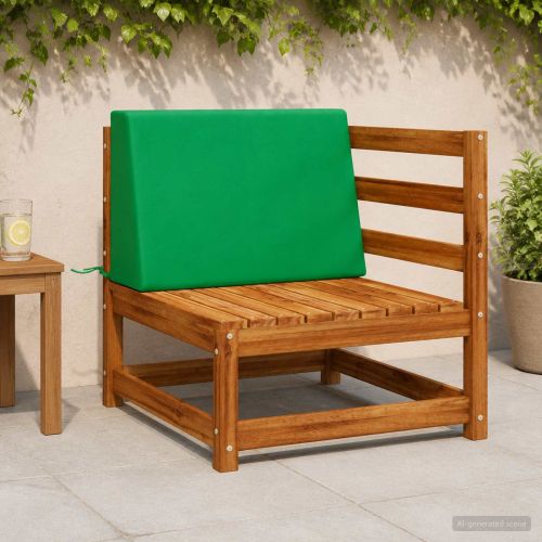 Задна възглавница SOEST 100% полиестер Зелено 60 x 20 x 40 cm