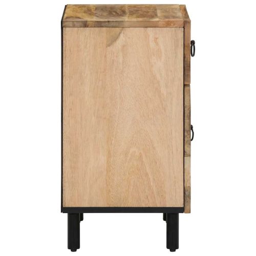 Нощно шкафче 50x33x60 см мангово дърво масив
