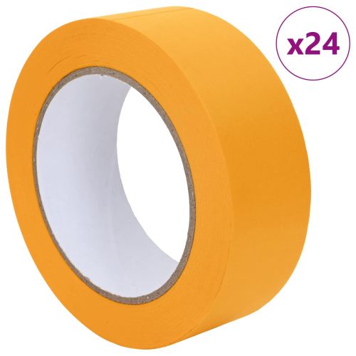 Ленти за маскиране на художници 24 бр. Жълто 38mm x 50m Хартия