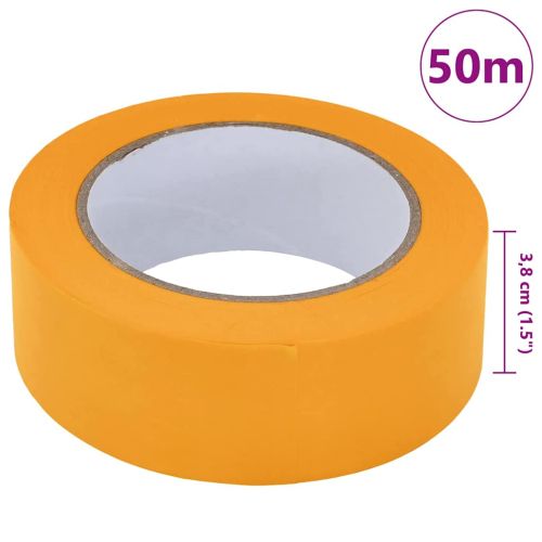 Ленти за маскиране на художници 24 бр. Жълто 38mm x 50m Хартия