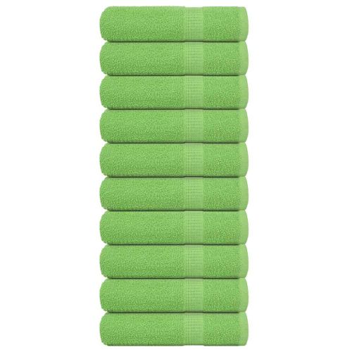 Кърпи за баня FROGN 10 бр. Ябълково зелени 100x150 см 360 г/м²