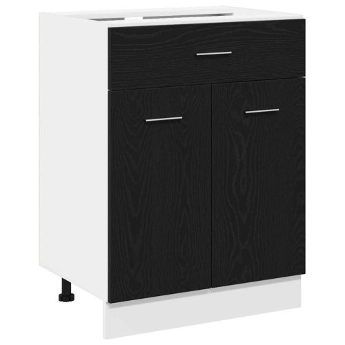 Висящ шкаф Черния дъб 60 x 46 x 81,5 см Инженерна дървесина