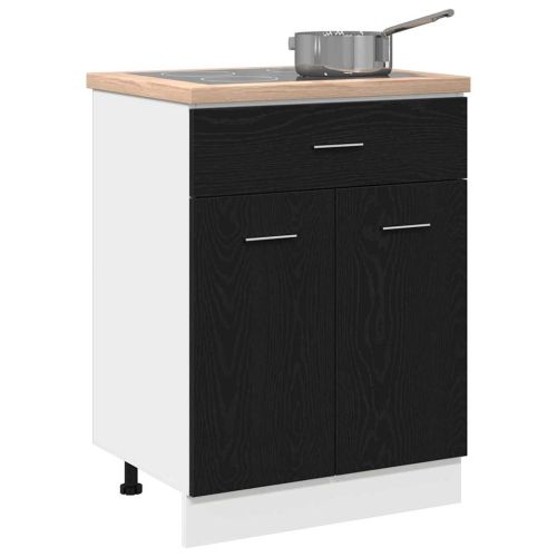 Висящ шкаф Черния дъб 60 x 46 x 81,5 см Инженерна дървесина