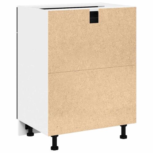 Висящ шкаф Черния дъб 60 x 46 x 81,5 см Инженерна дървесина