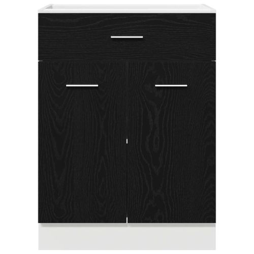 Висящ шкаф Черния дъб 60 x 46 x 81,5 см Инженерна дървесина