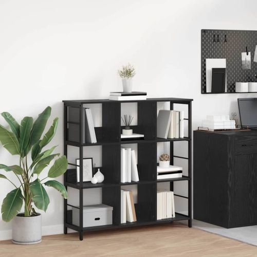 Рафт за книги 9 нива 102 x 32 x 104,5 см Инженерна дървесина