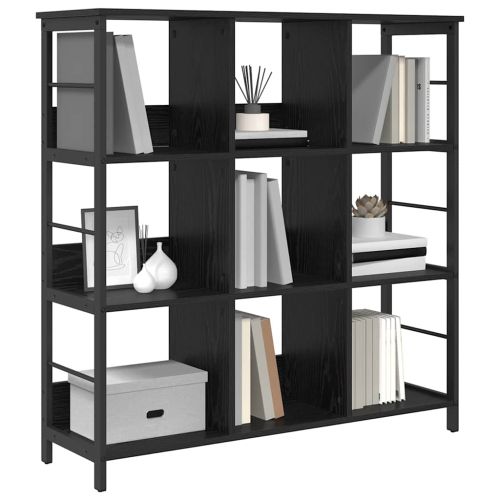 Рафт за книги 9 нива 102 x 32 x 104,5 см Инженерна дървесина