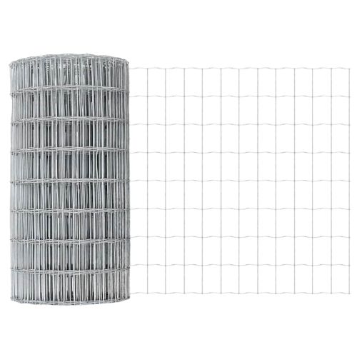 Европейска ограда 0,4 x 10 м Желязо с PVC покритие