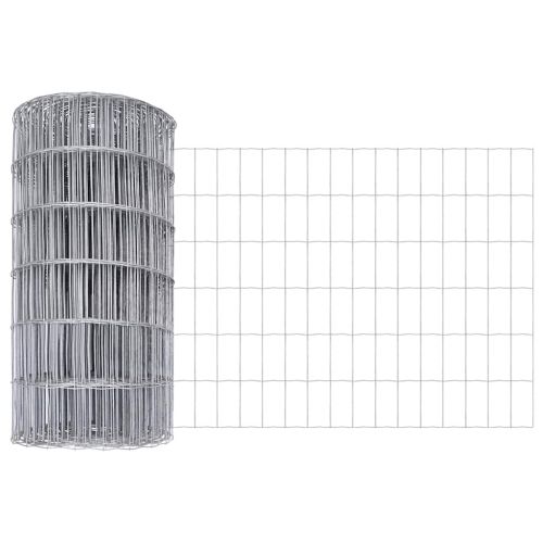Европейска ограда 0,6 x 10 м Желязо с PVC покритие