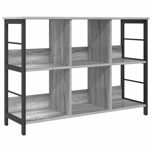 Рафт за книги 6 нива 102 x 32 x 72,5 см Инженерна дървесина