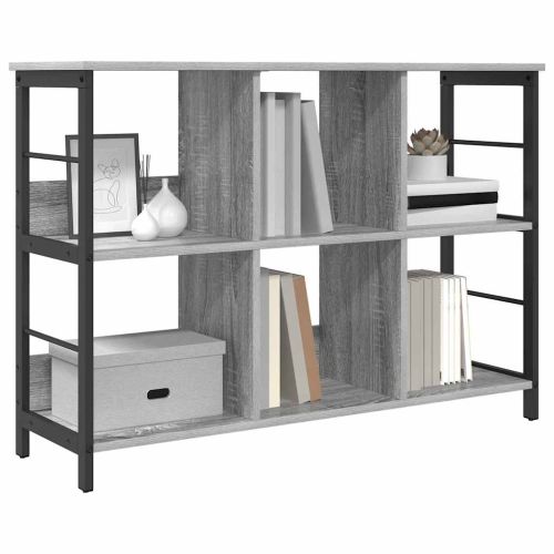 Рафт за книги 6 нива 102 x 32 x 72,5 см Инженерна дървесина