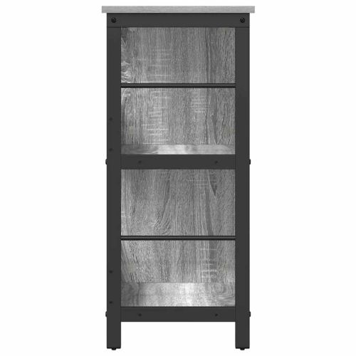 Рафт за книги 6 нива 102 x 32 x 72,5 см Инженерна дървесина