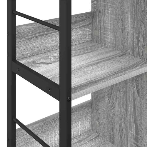 Рафт за книги 6 нива 102 x 32 x 72,5 см Инженерна дървесина