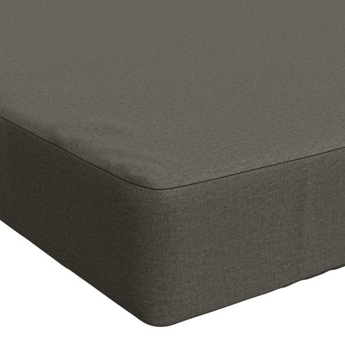 Възглавница за пейка SOEST 100% полиестер Сиво 140 x 50 x 8 см