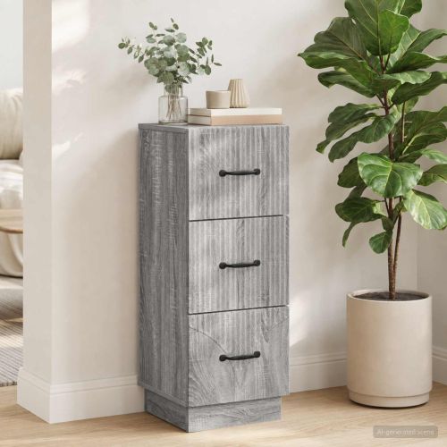Чекмеджетен шкаф 33 x 34,5 x 87 см Инженерна дървесина