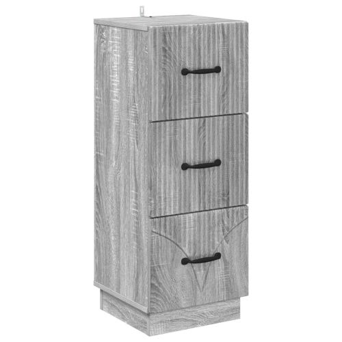 Чекмеджетен шкаф 33 x 34,5 x 87 см Инженерна дървесина