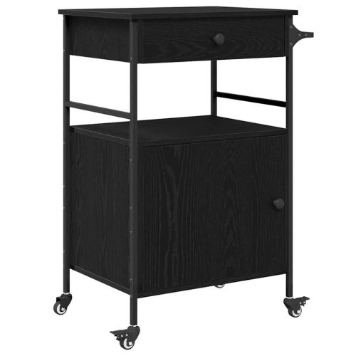 Кухненска количка Черния дъб 56 x 43 x 89,5 см