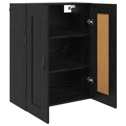 Стенен шкаф Черния дъб 69,5 x 34 x 90 см Инженерна дървесина