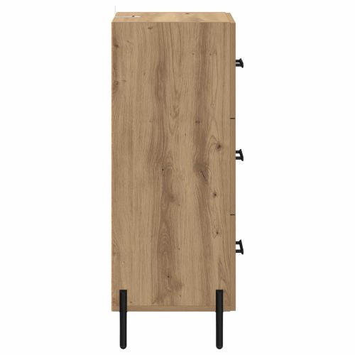 Служебен шкаф дъб артизан 34 x 34.5 x 90 см Инженерна дървесина