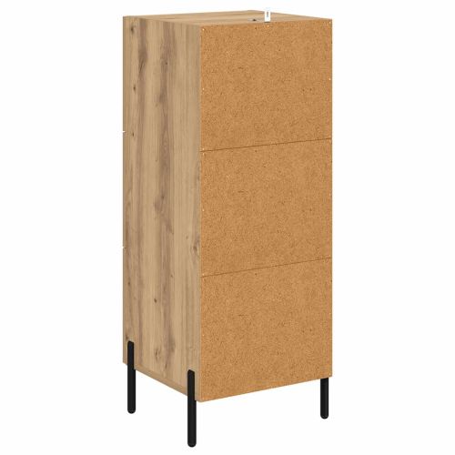 Служебен шкаф дъб артизан 34 x 34.5 x 90 см Инженерна дървесина