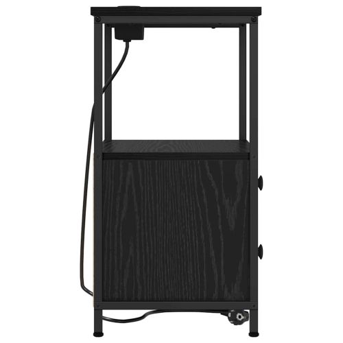 Нощен шкаф Черния дъб 40 x 31 x 60 см Инженерна дървесина