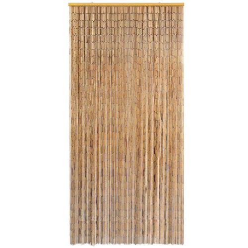 Завеса за врата против насекоми, бамбук, 100x220 cм