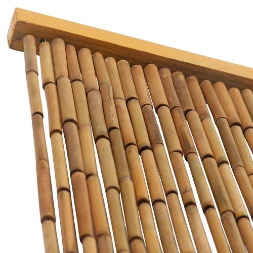 Завеса за врата против насекоми, бамбук, 100x220 cм