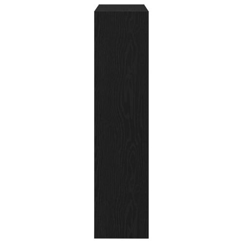 Шкаф за обувки 80 x 21 x 87,5 cm Инженерна дървесина Черния дъб