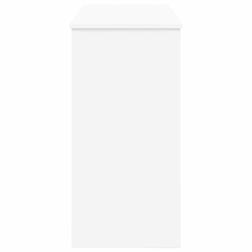 Стойка за клавиатура Бяло 100 x 32 x 64 см Инженерна дървесина