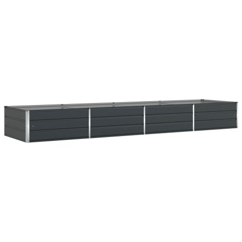 Кашпа Антрацит 385 x 100 x 45 см Поцинкована стомана