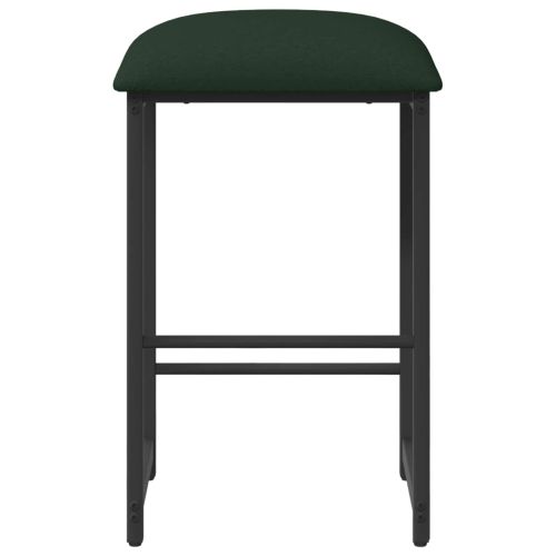 Бар стол Тъмнозелено 40 x 32 x 74 см Инженерна дървесина