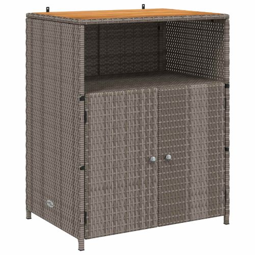 За шкафове с рафт Сив 70 x 50 x 87 см Полиестер и Роли Ратен
