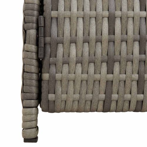 За шкафове с рафт Сив 70 x 50 x 87 см Полиестер и Роли Ратен
