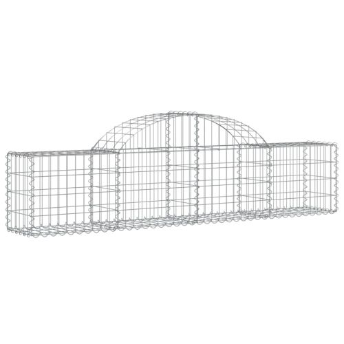 Габионни кошници арка 11 бр 200x30x40/60 см поцинковано желязо