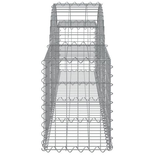 Габионни кошници арка 11 бр 200x30x40/60 см поцинковано желязо