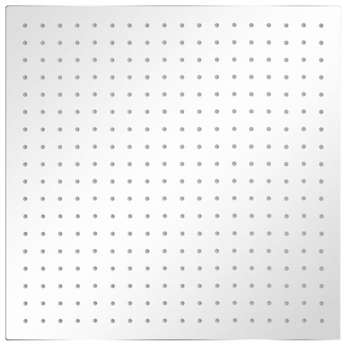 Душ пити от неръждаема стомана, 2 бр, 50x50 cм