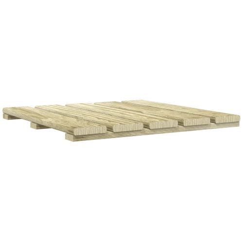 Плочка за decking 12 бр. Зелено 50 x 50 cm