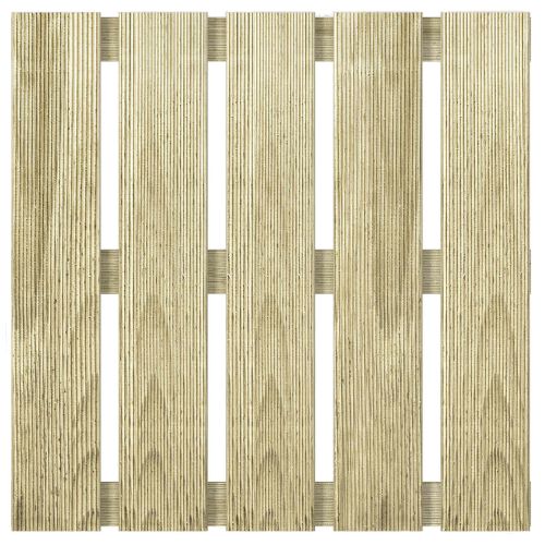 Плочка за decking 12 бр. Зелено 50 x 50 cm