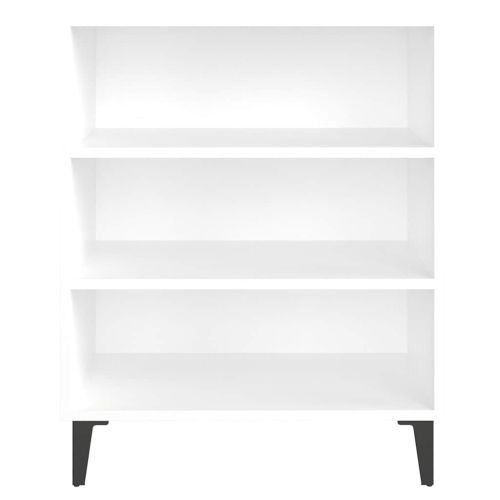 Бюфет бял 57x35x70 см инженерно дърво