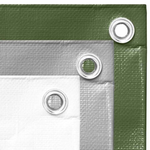 Брезент, 260 г/м², 4x6 м, сив, HDPE