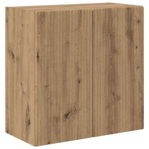 TV стенен шкаф 59,5 x 31 x 60 см Дъб Инженерна дървесина
