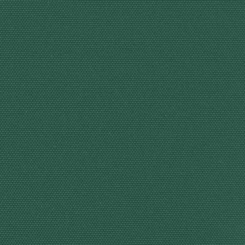 Прибираща се странична тента, тъмнозелена, 140x500 см