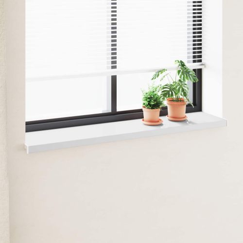 Перваз за прозорец Бяло 140 x 30 x 4,5 см ПВЦ