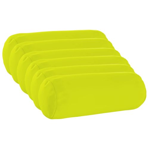 Калъфка за възглавница 6 pcs HEERLEN Яркозелено. Ø 15 x 40 см