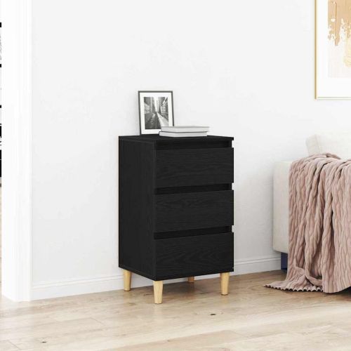 Нощен шкаф Черния дъб 40 x 35 x 70 см Инженерна дървесина