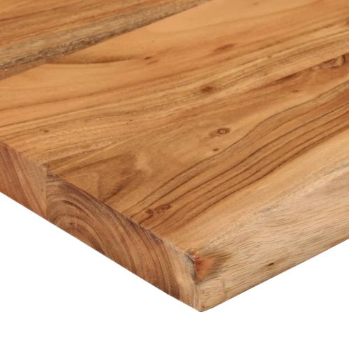 Плот за маса, 90x40x2,5 см, правоъгълен, акация масив, жив ръб