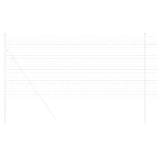Европейска ограда 1,2 x 10 m Желязо с PVC покритие